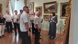 Музей посетила делегация казаков-наставников