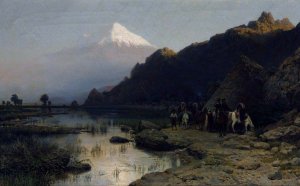 Лев Феликсович Лагорио. Горный пейзаж. 1886